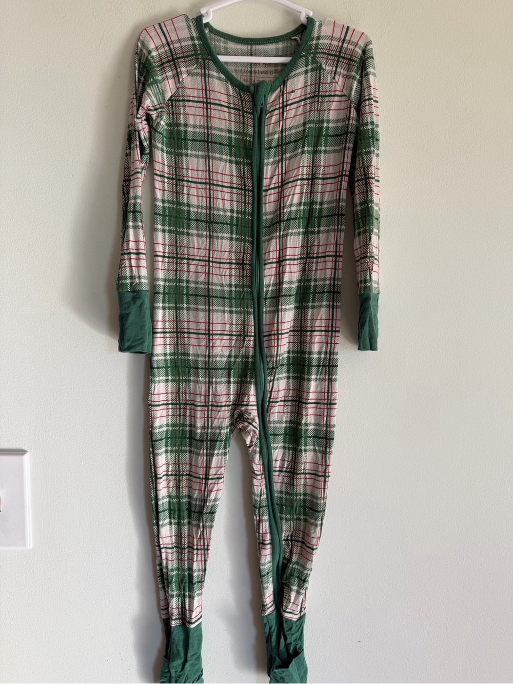 Little Sleepies Plaid Bamboo Christmas Pajamas